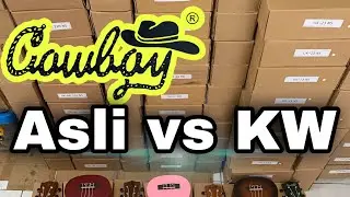 Ukulele Cowboy Original Asli vs Palsu Kw