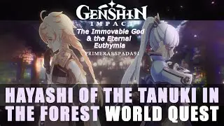 Genshin Impact: Hayashi of the Tanuki in the Forest World Quest