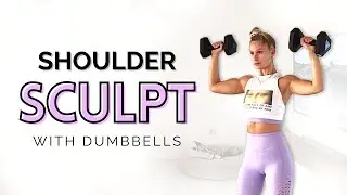 20 Min INTENSE DUMBBELL SHOULDER WORKOUT At Home (the best shoulder exercises for mass)