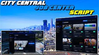 Free City Central Job Center Script | City Hall Script | QBCore/ESX | FiveM Tutorial 
