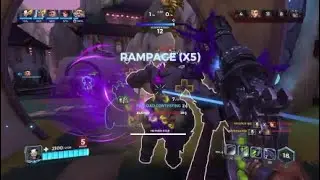 Paladins - Hexa kill with Androxus (6 kills)
