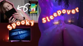 Spooky Sleepover '23 | Thriller book, Horror Movie and Pamper Time