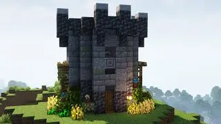 Minecraft: Small Starter Castle for Survival