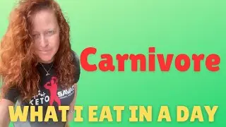 WHAT I EAT IN A DAY                           #meatbased #carnivore #keto