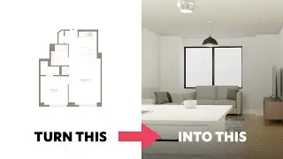 Turning 2D Real Estate Floor Plans Into A 3D Experience