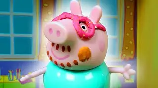 Make Masks with Peppa Pig - Peppa's Craft Class | Family Kids Cartoon