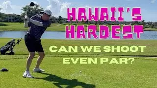 Hawaii's Hardest golf course | Tackling Hoakalei Country Club 