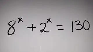A Nice Olympiad Exponential Problem