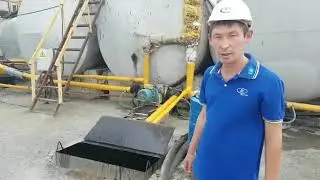АБЗ  Усовершенствование ямы для приема битума