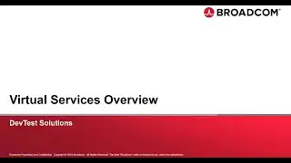 Service Virtualization Overview