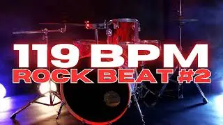 119 BPM - Rock Drum Beat - Loop 2