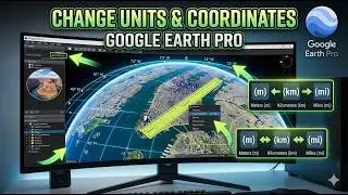 How to Change Units of Measurements and Coordinate System in Google Earth Pro