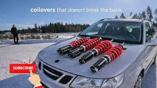SAAB 9-5 AERO 2004 - COILOVER INSTALLATION 🫡