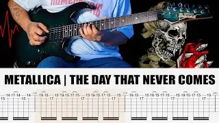 Metallica - The Day That Never Comes Guitar Solo Lesson With Guitar Tab | Cover | Tutorial