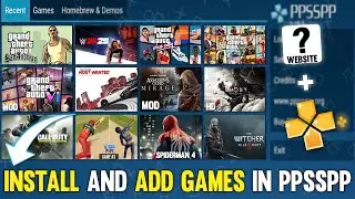 How to Add Games in PPSSPP Emulator 2025 (EASY TUTORIAL)