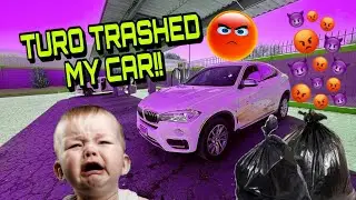 FIRST TIME RENTING MY BMW X6 ON TURO!! *IT GOT DESTROYED*🤬🤬🤬