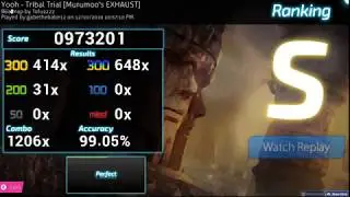 Osu! Mania 4K : Tribal Trial  [Murumoo's EXAUST]  99.05% FC