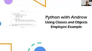 Python - Classes and Objects - An Employee Example