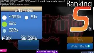 Osu!catch - Ages Die [Soon all of us will have special names!] +HT