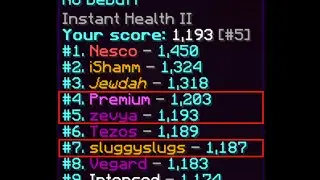 3 ACCOUNTS LEADERBOARDS ON DUELS.US
