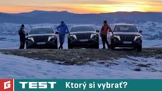 Hyundai Tucson 4x4 - 2021 - 1,6 T-GDi vs 1,6 TGDi HYBRID vs 1,6 CRDi - TEST
