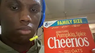 Mr. Price tries pumpkin spice Cheerios