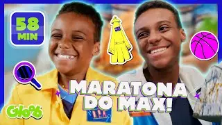 MARATONA ESTRONDOSA DO DETETIVE MAX! 🏀💛 | MARATONA INVESTIGATIVA | D.P.A. | Mundo Gloob