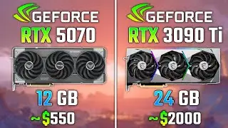 NVIDIA RTX 5070 vs RTX 3090 Ti | Test in 6 Game