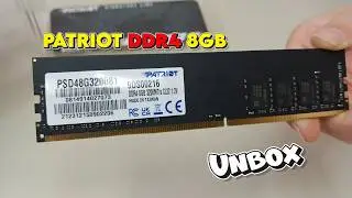 Unboxing the PATRIOT DDR4 8GB 3200MT/s - First Look & Specs Revealed!