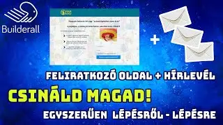 Landing oldal készítése, hírlevél készítés 2020