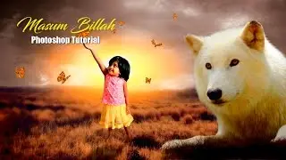 Baby Photo Manipulation | Photoshop Tutorial 2017