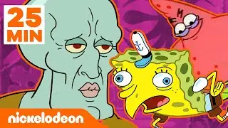 SpongeBob | 25 min van de grappigste SpongeBob meme momenten | Nickelodeon Nederlands
