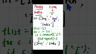 Python - 055 : Check for prefix and suffix in python #python #pythonprogramming #pythontutorial