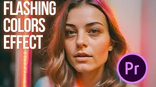 How to do a Trippy Flashing Colors Effect for Video Premiere Pro 2024 | Premiere Pro Tutorials