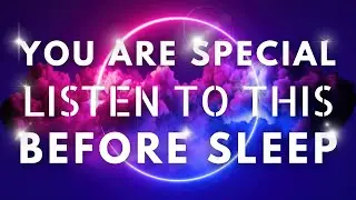ASMR Positive Affirmation for 🧡 Love, Health & Abundance Before You Sleep (Rain & Music Sound)