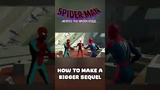 How SPIDER-MAN: ACROSS THE SPIDER-VERSE Goes BIGGER #shorts