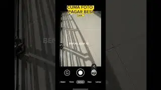 Cuman Foto Pagar Besi | Moto Pake HP