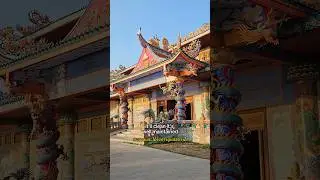 Chinese temples in Kanchanaburi! 🇹🇭🐉⛩ #travelthailand