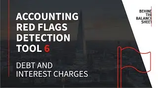 Accounting Red Flag 6: Debt & Interest Charges.