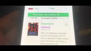 “Dreamgirls” on WE TV