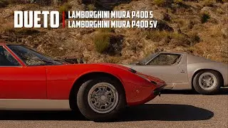 Dueto: Lamborghini Miura P400 S e Lamborghini Miura P400 SV