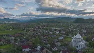 Церква Непорочного Зачаття Пресвятої Богородиці. Hyperlapse Autel Evo 2Pro