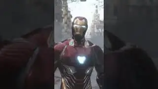 Железный человек vs Киборг #marvel #shorts
