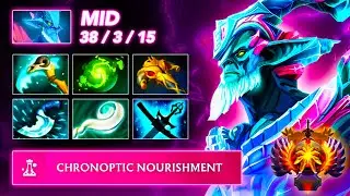 [7.39] 38 KILL MADNESS - Leshrac MID | Full Gameplay Dota Class