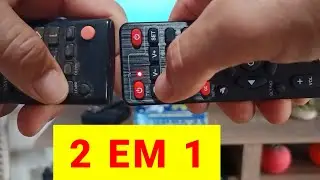 Como controlar a TV pelo controle do receptor - CONFIGURAÇÃO PASSO A PASSO SIMPLES