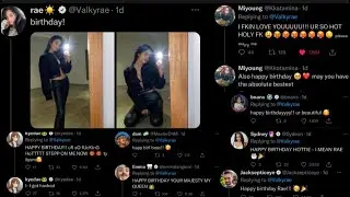 TWITTER CELEBRATES VALKYRAE BIRTHDAY