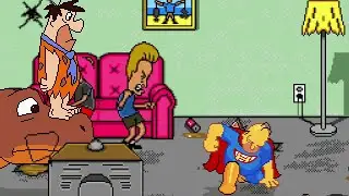 FRED FLINTSTONE VS HOMER SIMPSON (BAD INFLUENCE)
