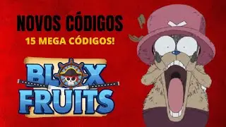 BLOX FRUITS - NOVOS 15 MEGA CÓDIGOS DE JANEIRO!