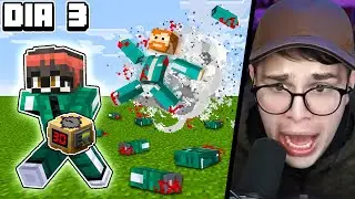 JUEGO del CALAMAR en MINECRAFT *DÍA 3* 💥