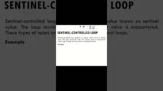 #sentinel #loop #programming #c #clangauge #example #program #sentinelloop #fypシ #shorts #reels #fyp